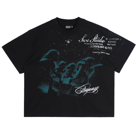  SWE MIDNIGHT BOXY TEE - BLACK 