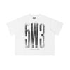  SWE 5W3 BOXY TEE - WHITE 