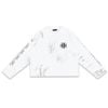  SWE CROSS L/S BOXY TEE - WHITE 