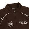  SWE TRACK FLEECE JACKET - BROWN 