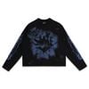  SWE ROYAL WAFFLE L/S TEE - BLACK 