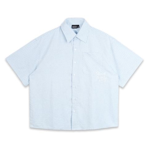  SWE GRID WORK SHIRT - BLUE 