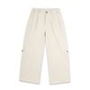  SWE BELTED WIDE PANTS - BEIGE 