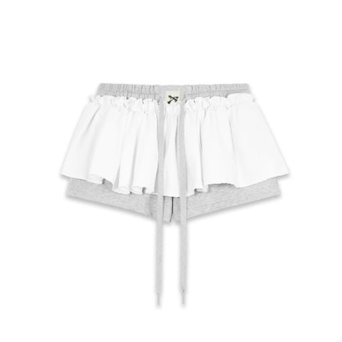  SWE HONEY LAYERED SKORT - GRAY 