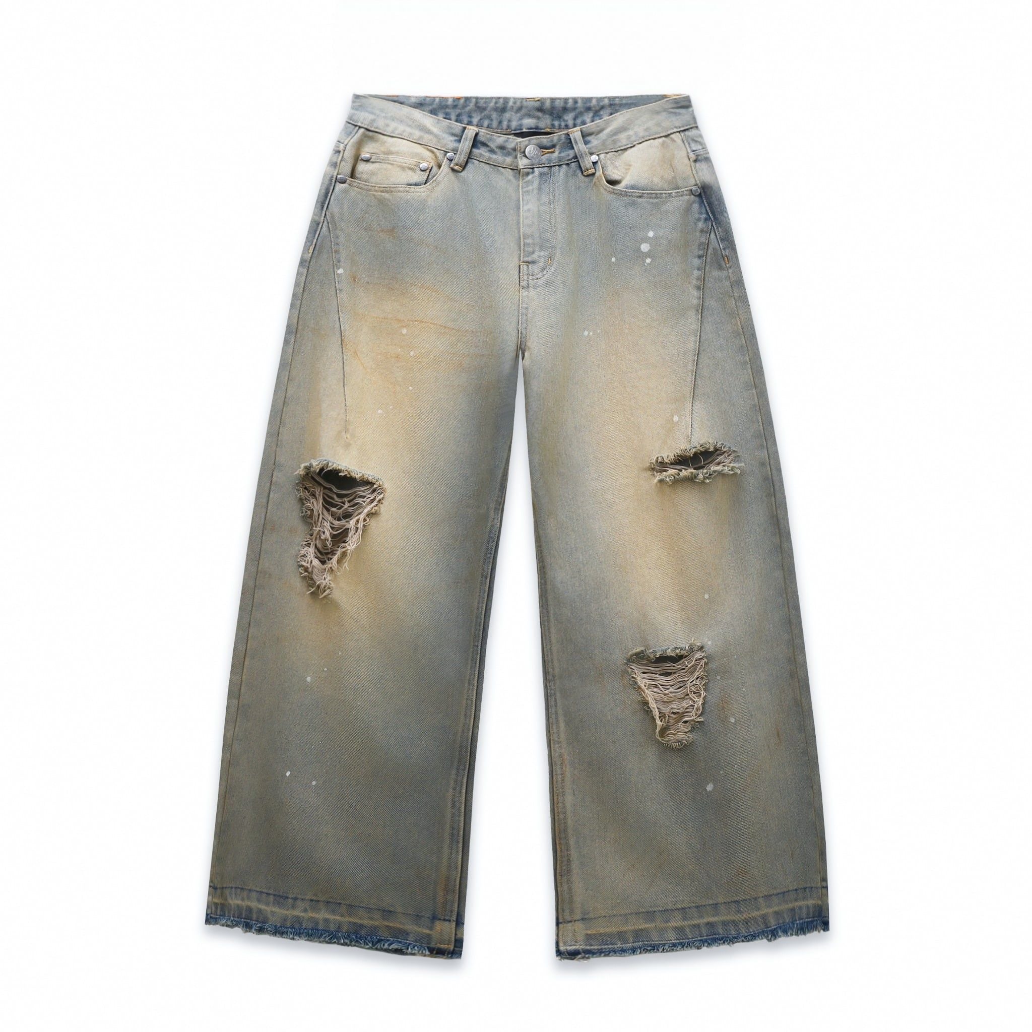  SWE DUNE DESTROYED JEANS - BLUE 