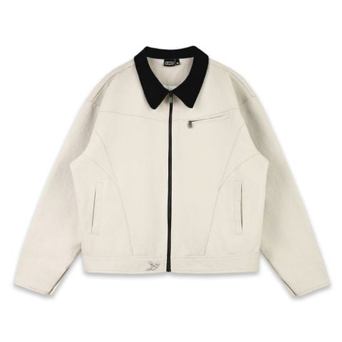  SWE SCRIPT JACKET - BEIGE 