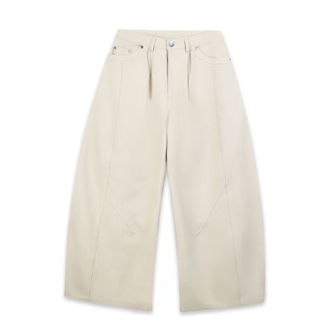 SWE BARREL KHAKI PANTS - BEIGE 