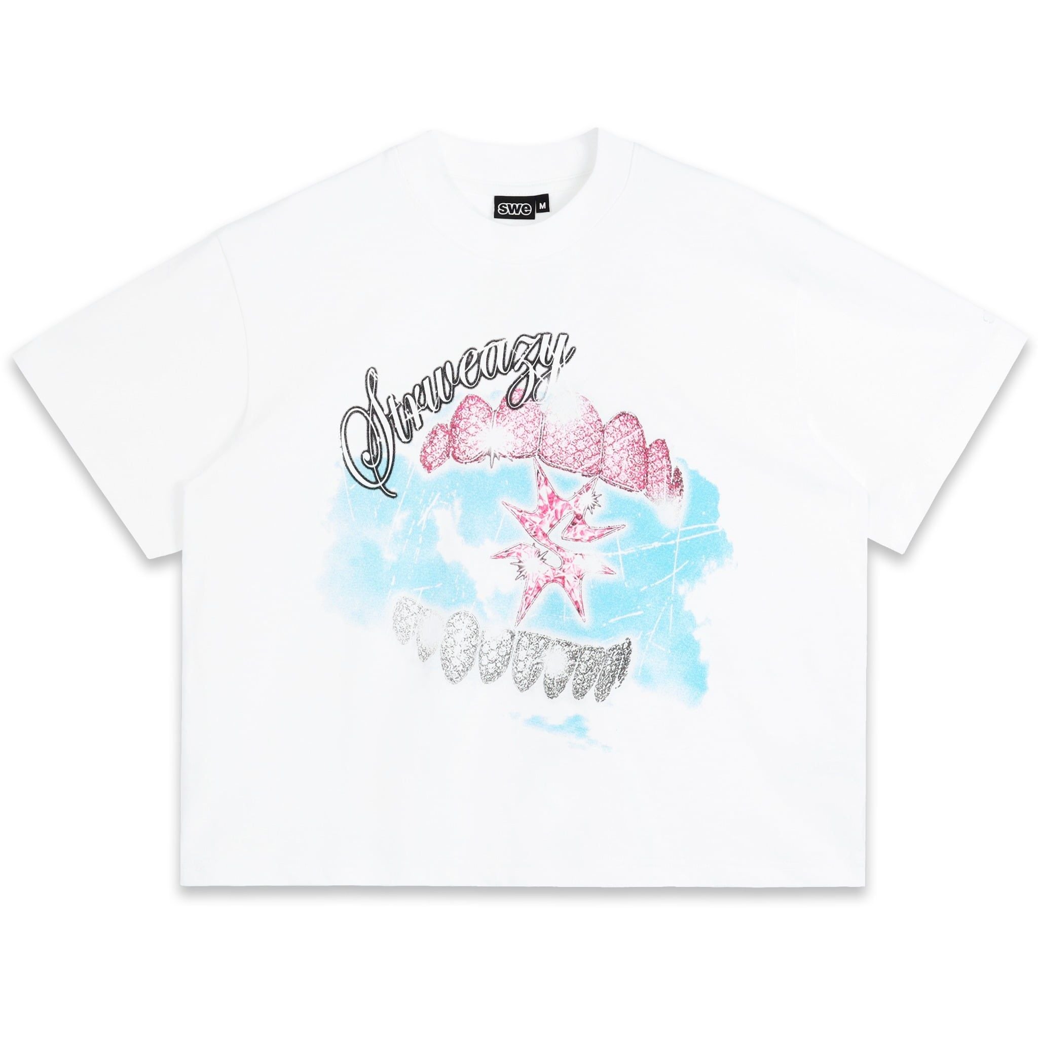  SWE GRILLZ BOXY TEE - WHITE 