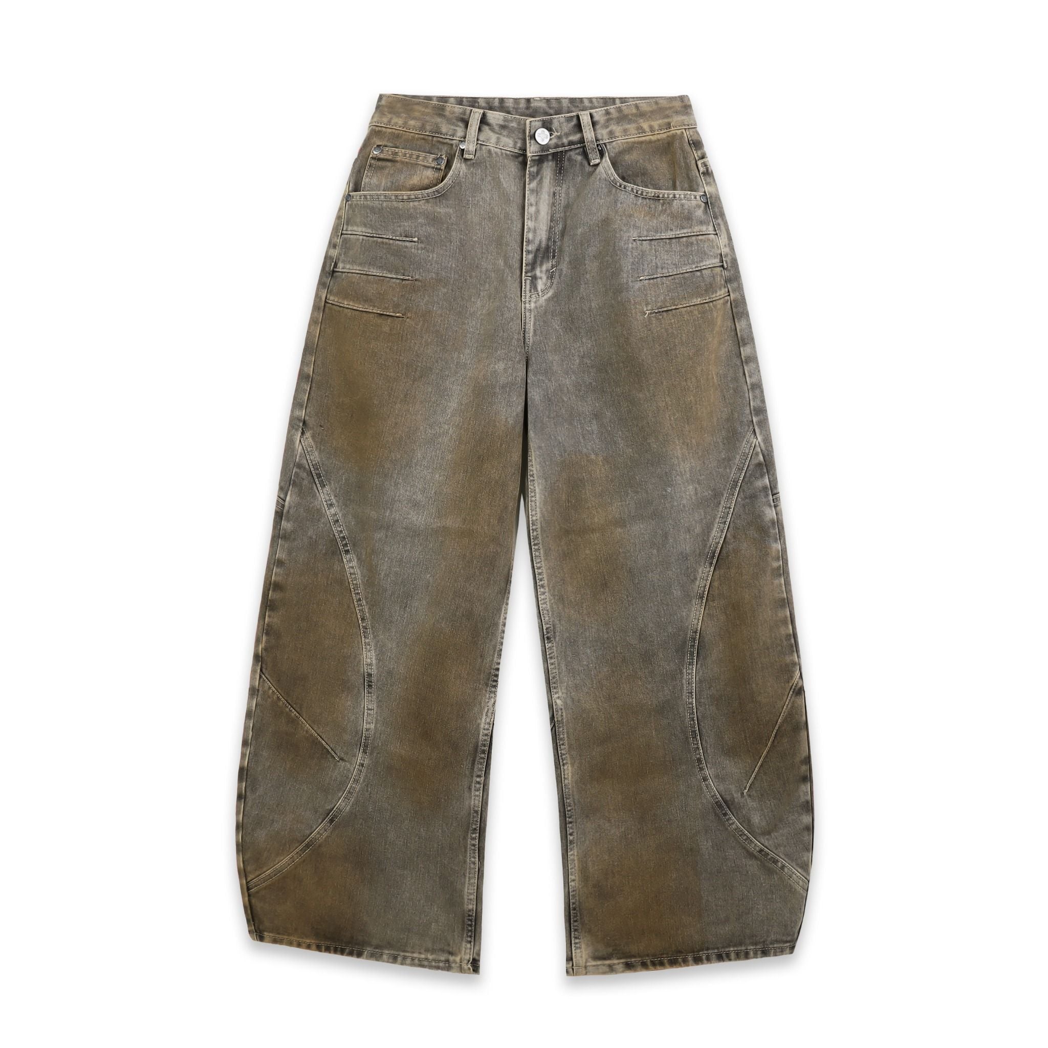  SWE ARC WIDE JEANS - MUD FADE 