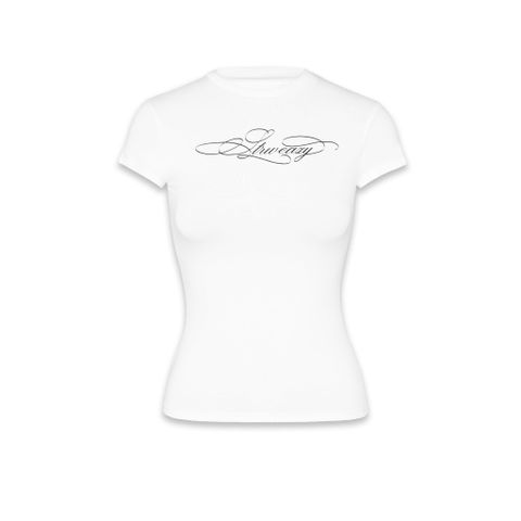  SWE FLOW BABY TEE - WHITE 