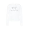  SWE HEADSHOT LS TEE - WHITE 