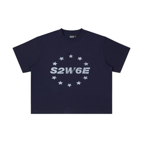  SWE UNION BOXY TEE - DARK NAVY 
