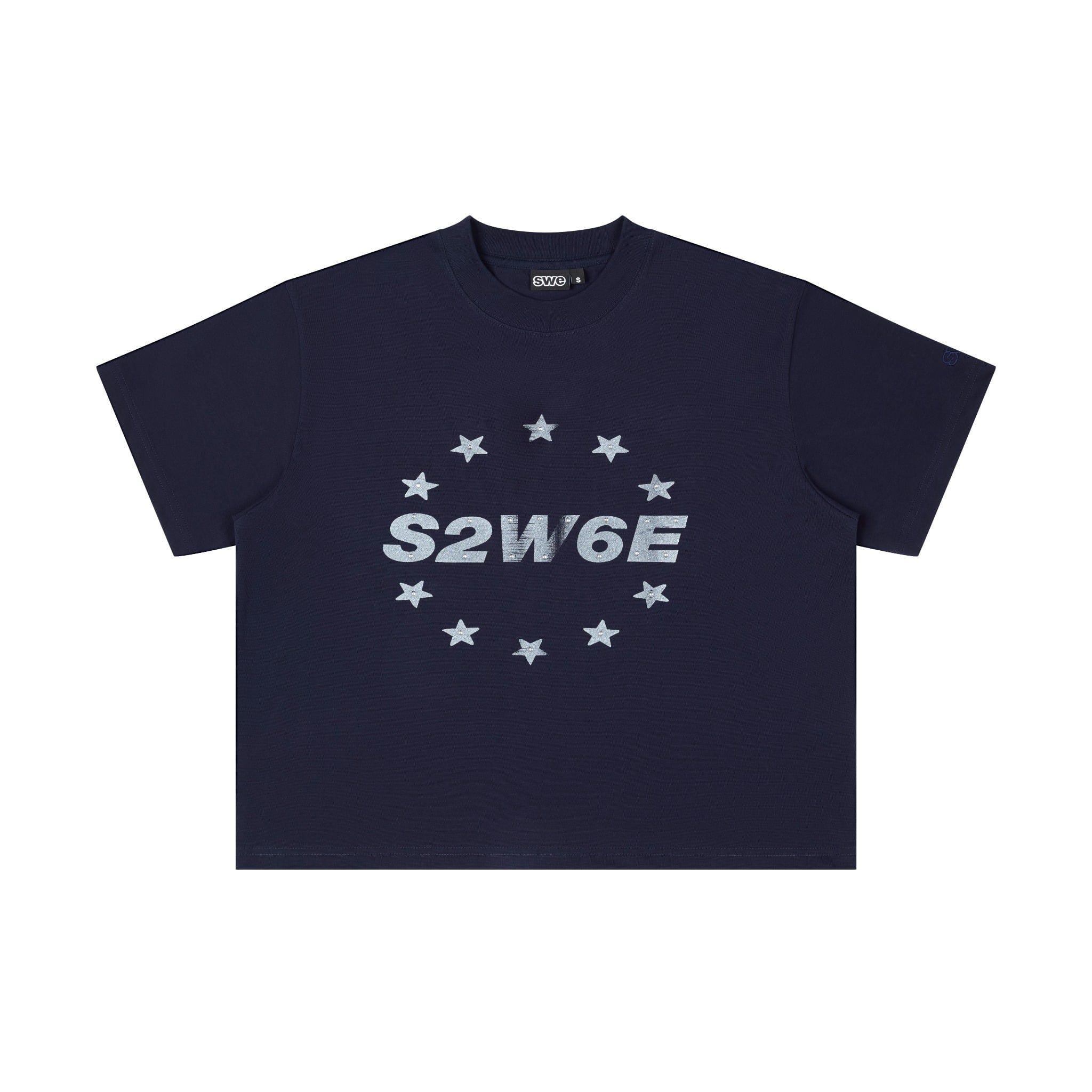  SWE UNION BOXY TEE - DARK NAVY 