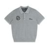  SWE KNIT POLO - GRAY 