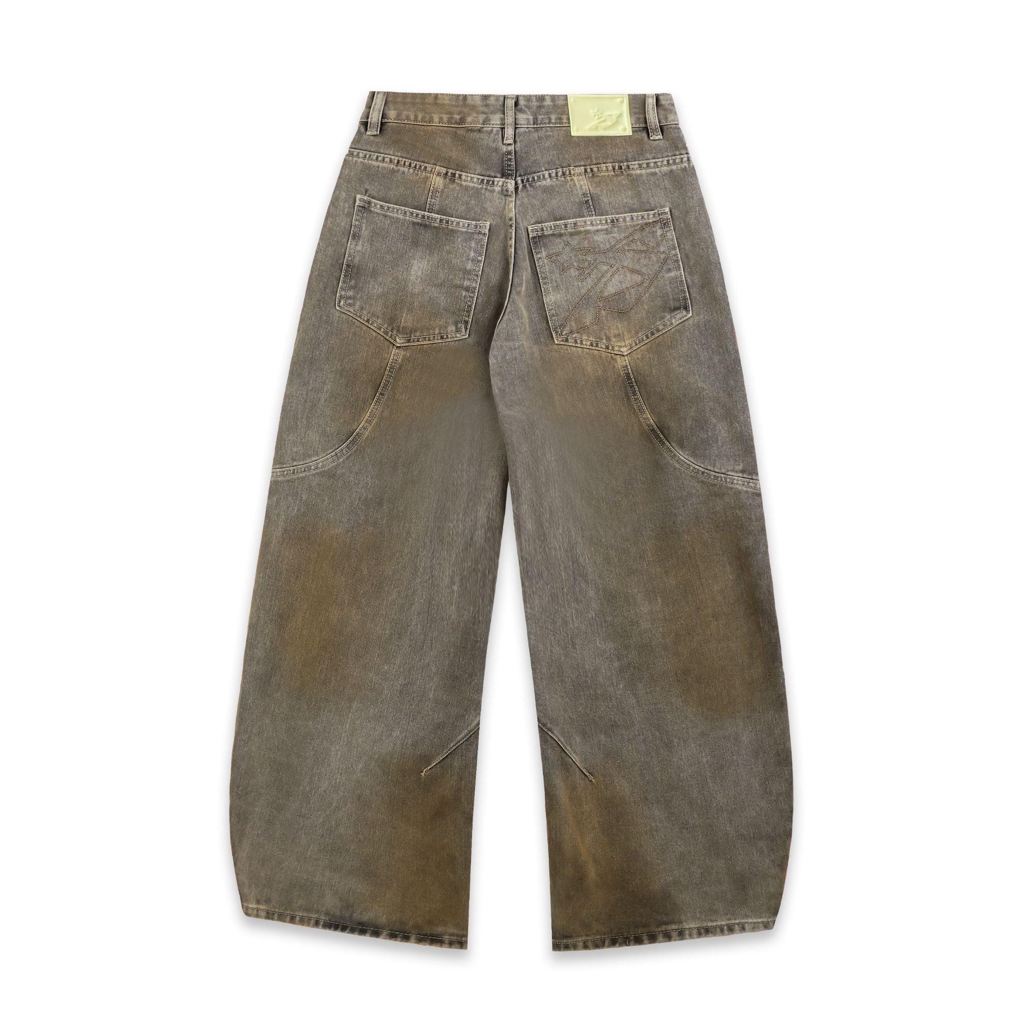  SWE ARC WIDE JEANS - MUD FADE 