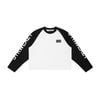  SWE TRACKSIDE L/S TEE - BLACK/WHITE 