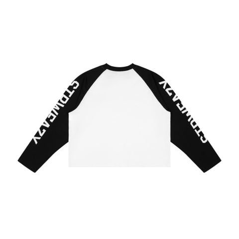  SWE TRACKSIDE L/S TEE - BLACK/WHITE 