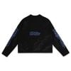  SWE ROYAL WAFFLE L/S TEE - BLACK 