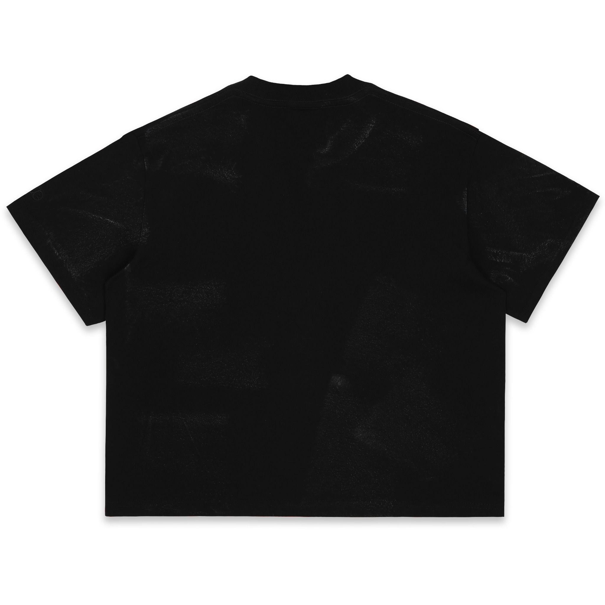  SWE SPIKE BOXY TEE - BLACK 