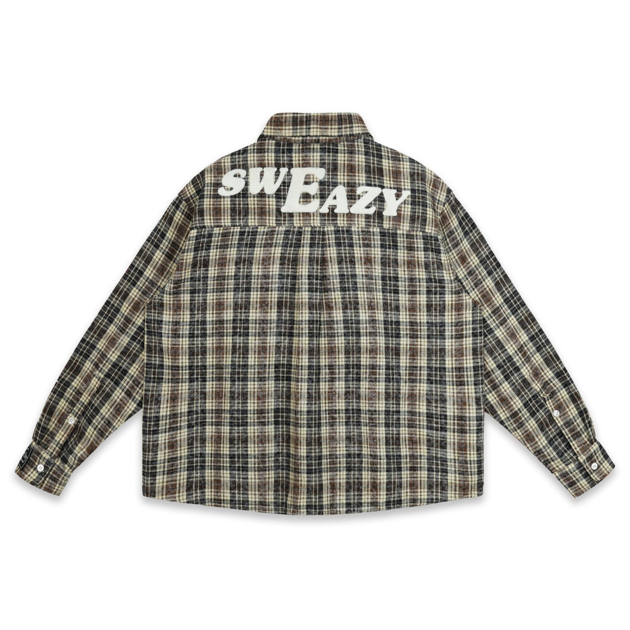  SWE WESTFIELD PLAID SHIRT - BROWN 