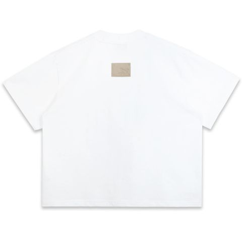  SWE RING BOXY TEE - WHITE 