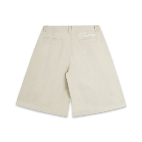  SWE PLEATED WIDE SHORTS - BEIGE 