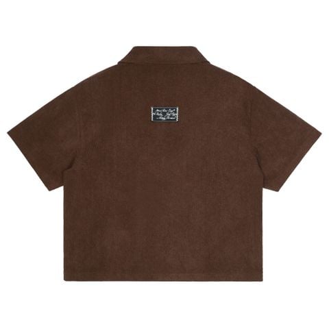  SWE CORDUROY SHIRT - BROWN 