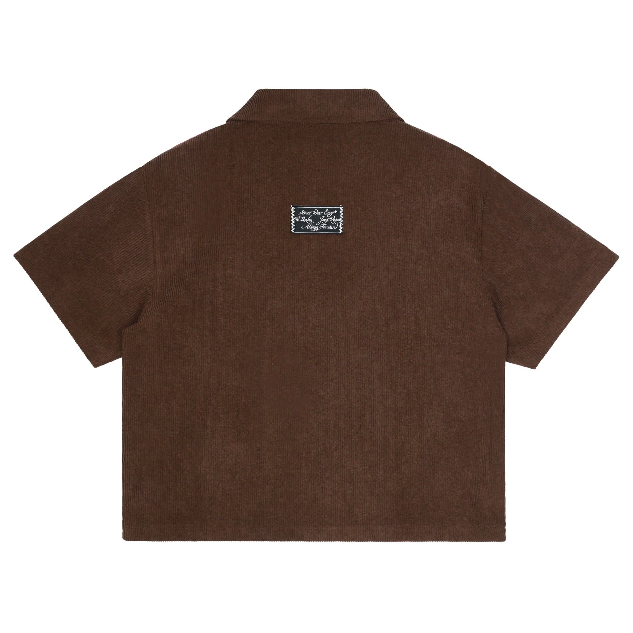  SWE CORDUROY SHIRT - BROWN 