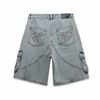  SWE NOMAD DENIM SHORTS - WASHED BLUE 