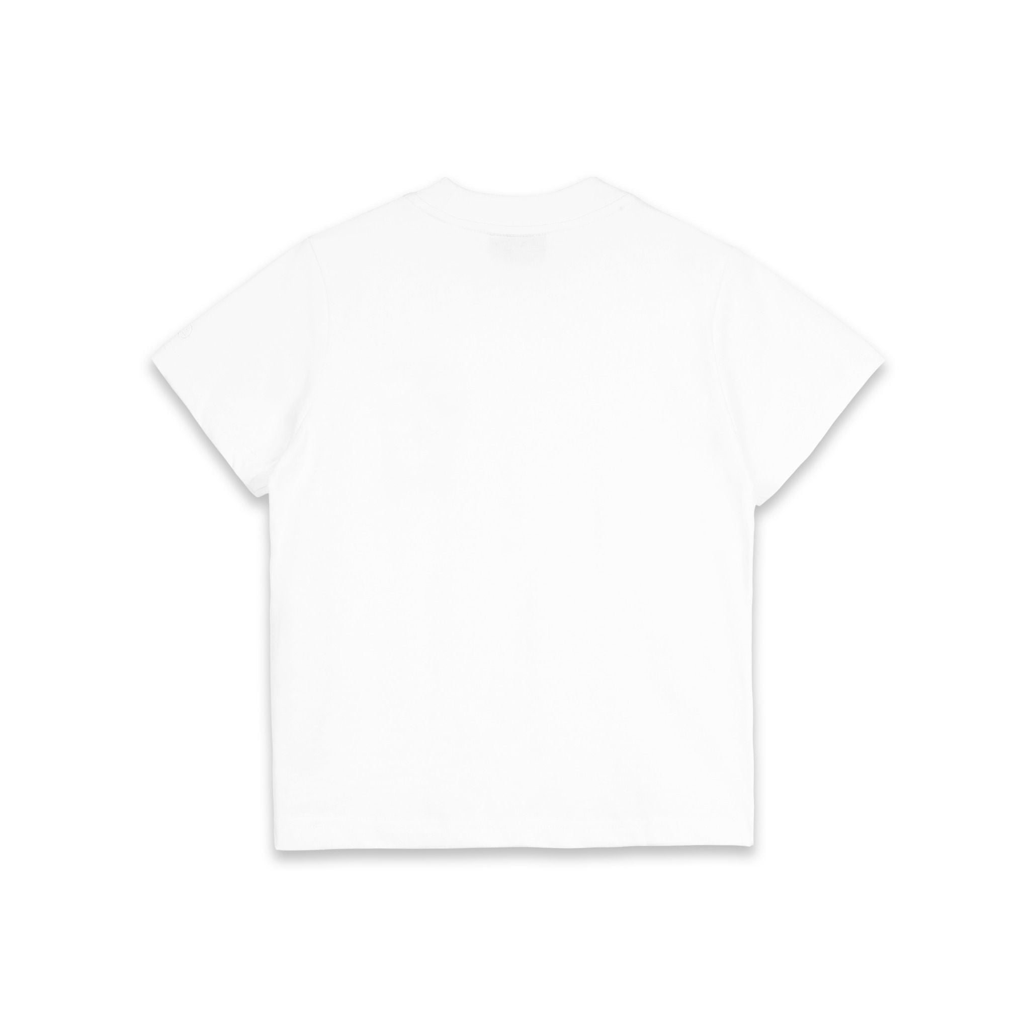  SWE PEEKING POCKET BABY TEE - WHITE 