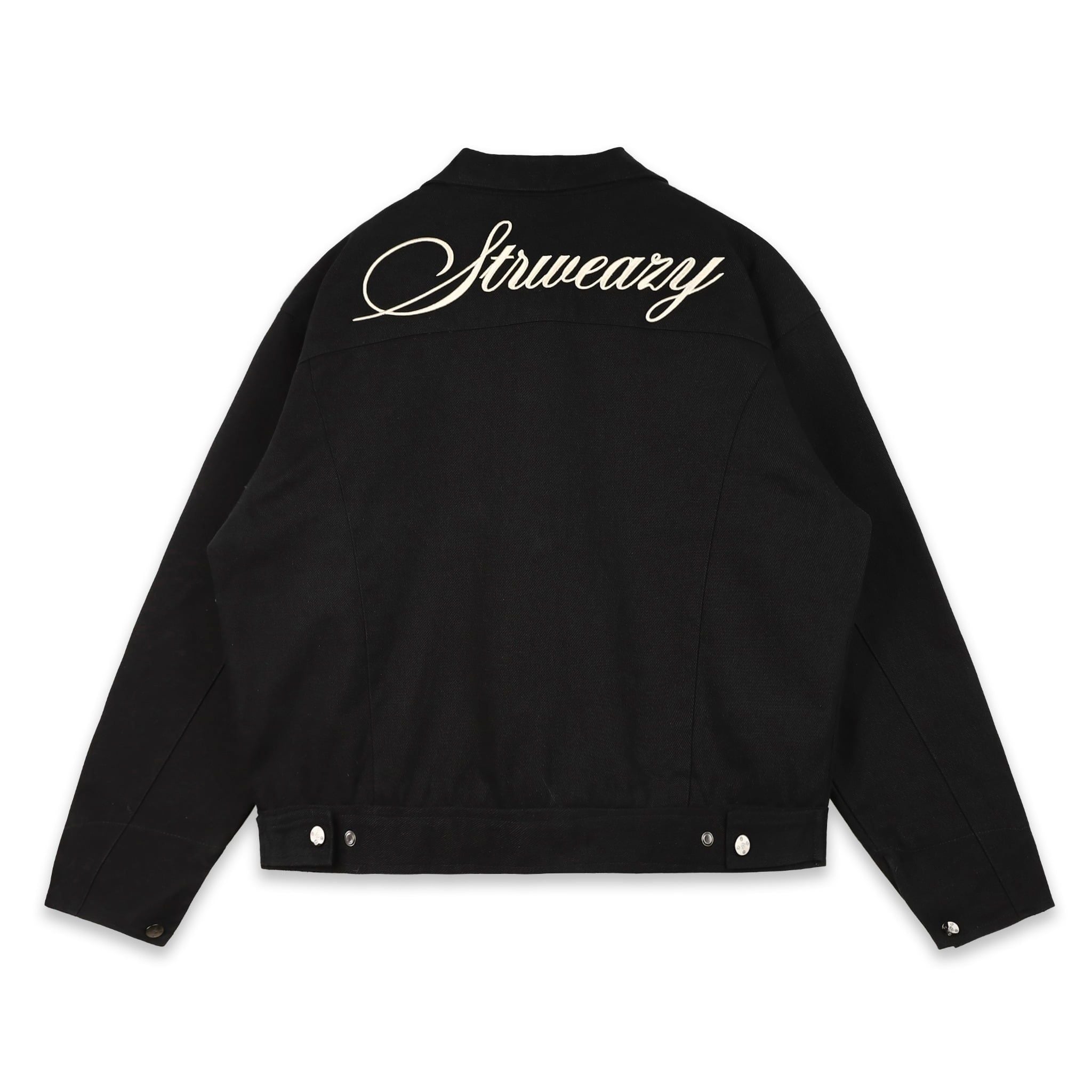  SWE SCRIPT JACKET - BLACK 