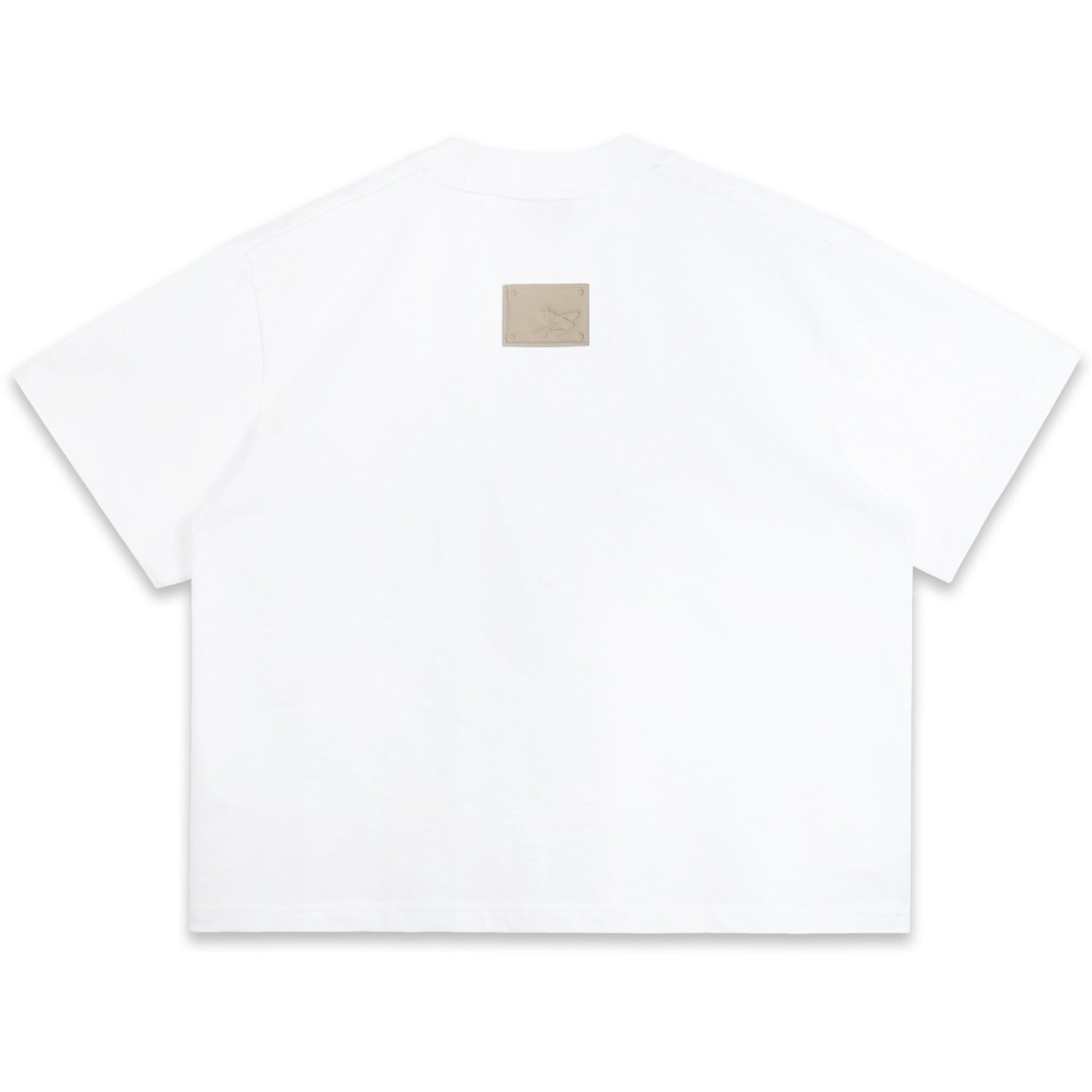  SWE CHERRY BOXY TEE - WHITE 
