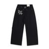  SWE BELTED WIDE PANTS - BLACK 