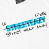  SWE SCRAWL BABY TEE - WHITE 
