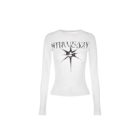  SWE NOVA L/S BABY TEE - WHITE 