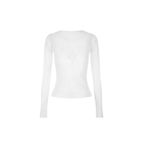  SWE NOVA L/S BABY TEE - WHITE 