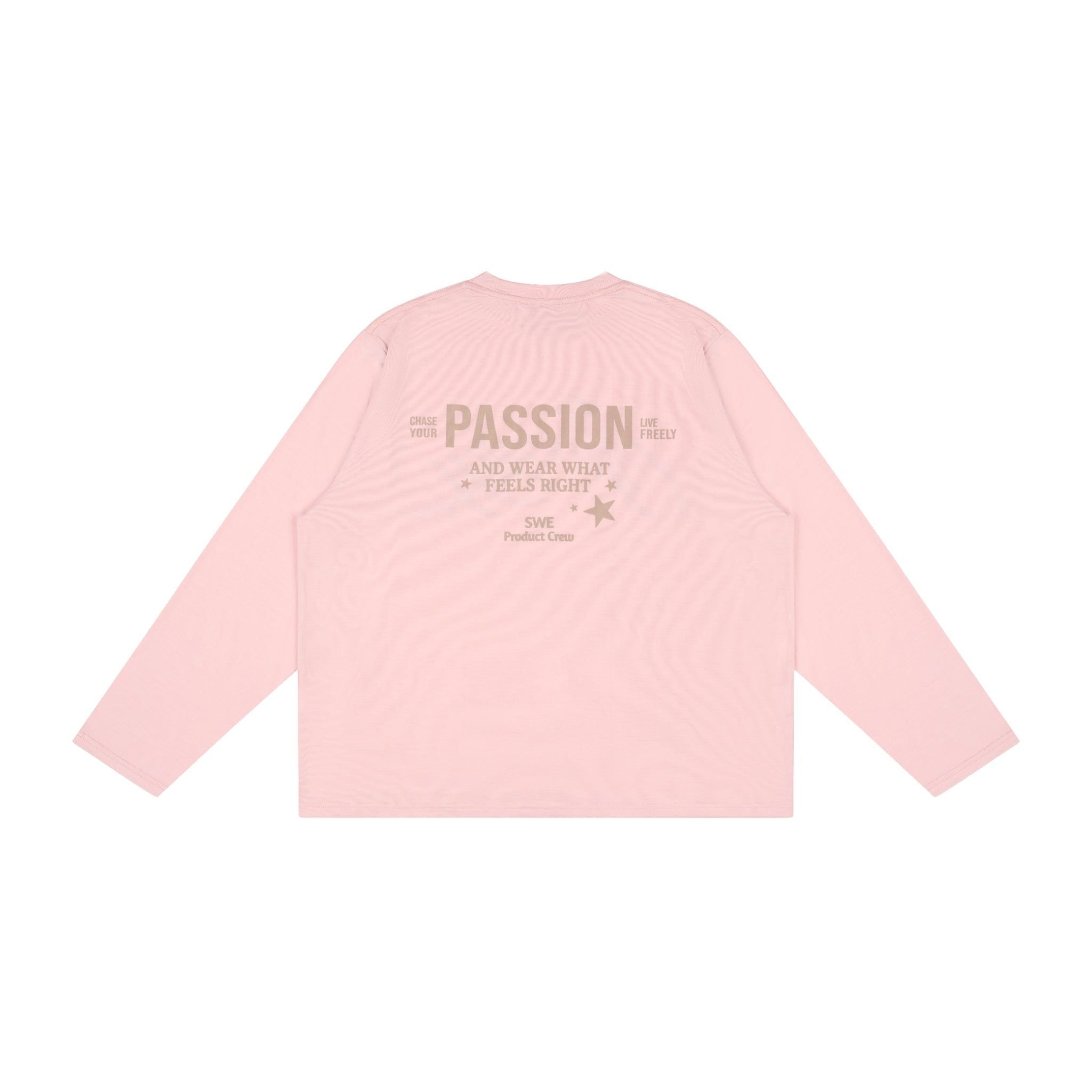 SWE SOFTLINE L/S TEE - PINK 