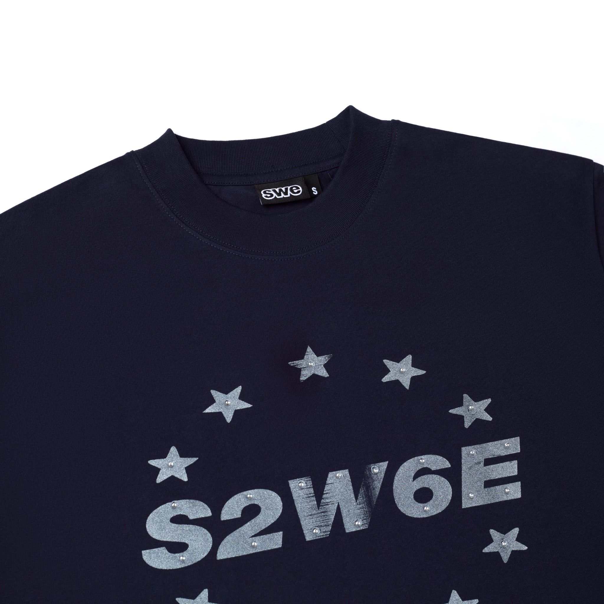  SWE UNION BOXY TEE - DARK NAVY 