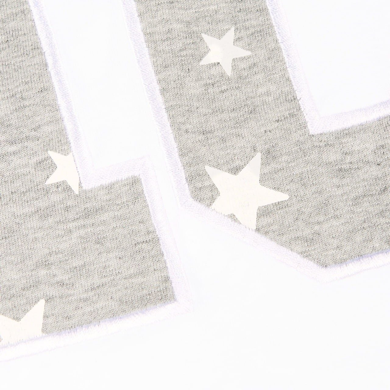  SWE STARFALL BOXY L/S TEE - GRAY/WHITE 