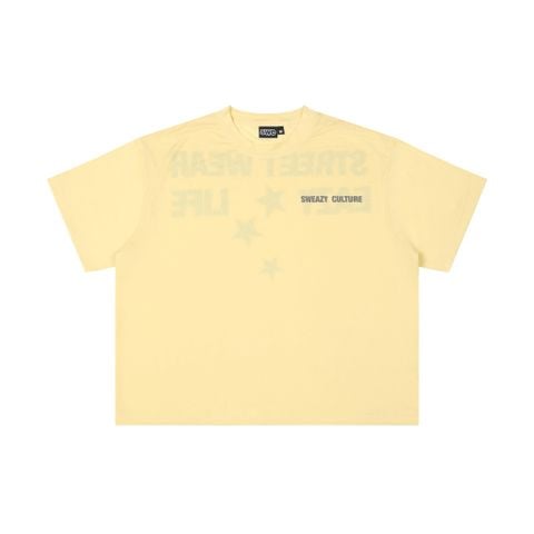  SWE EZ LIFE TEE - YELLOW 