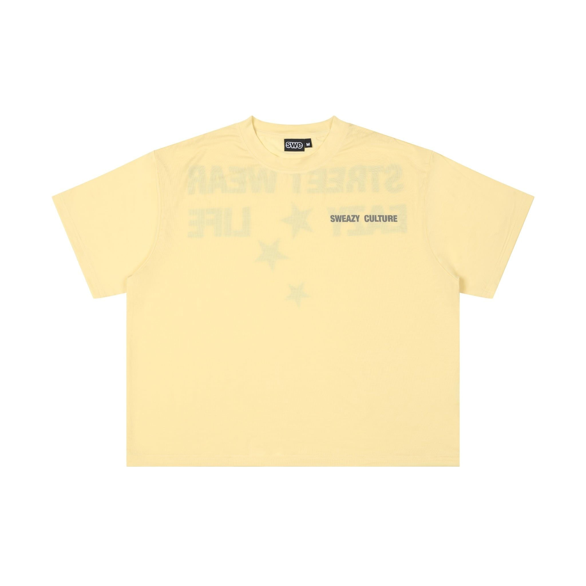 SWE EZ LIFE TEE - YELLOW 