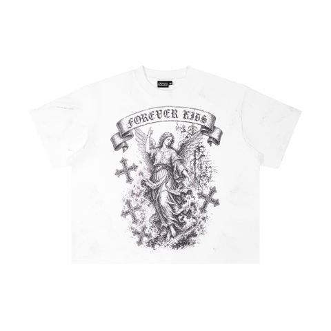  SWE FOREVER BOXY TEE - WHITE 