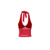  SWE HALTER MESH TOP - RED 