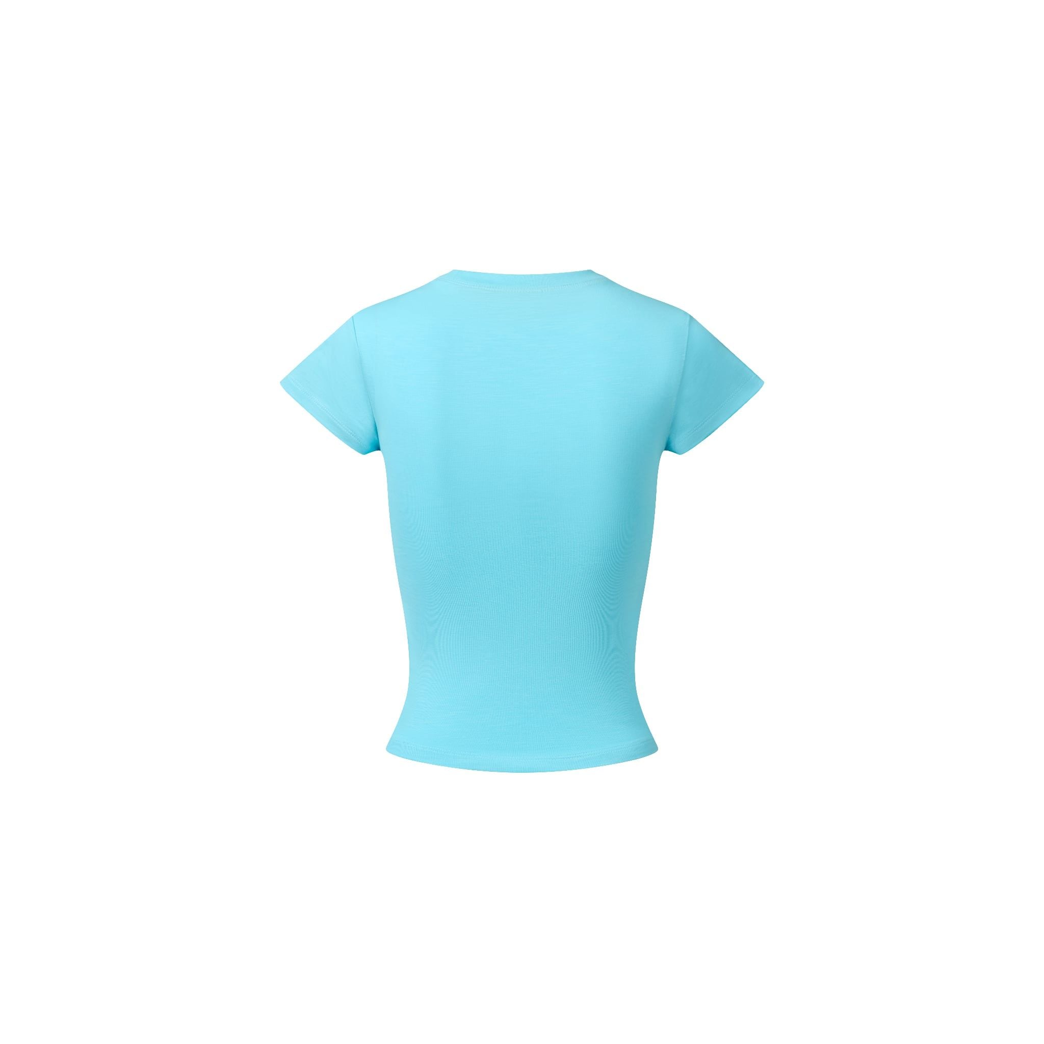  SWE MAMA FAVOR BABY TEE - CYAN 