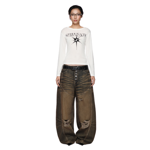  SWE NOVA L/S BABY TEE - WHITE 