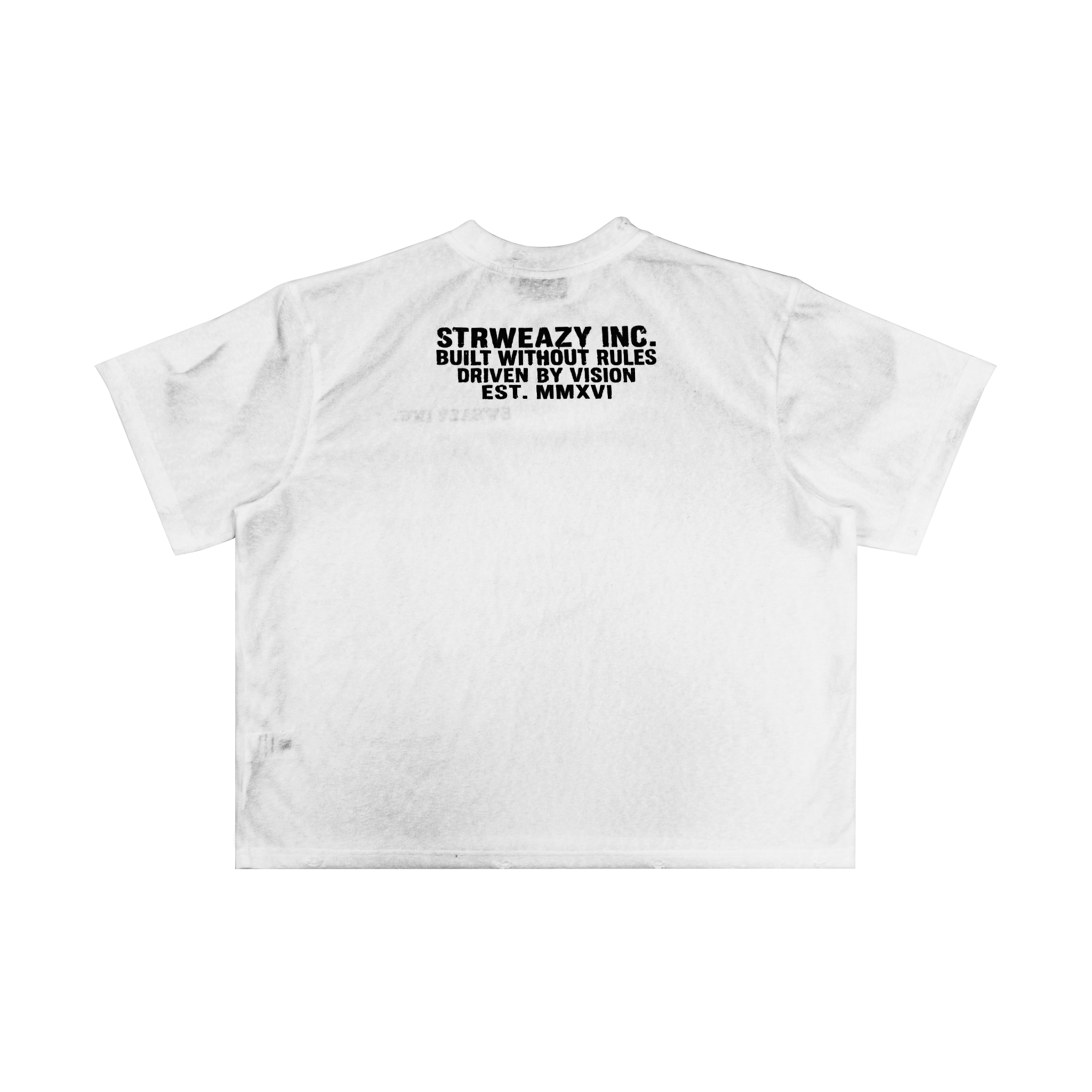  SWE CODE BOXY TEE - WHITE 