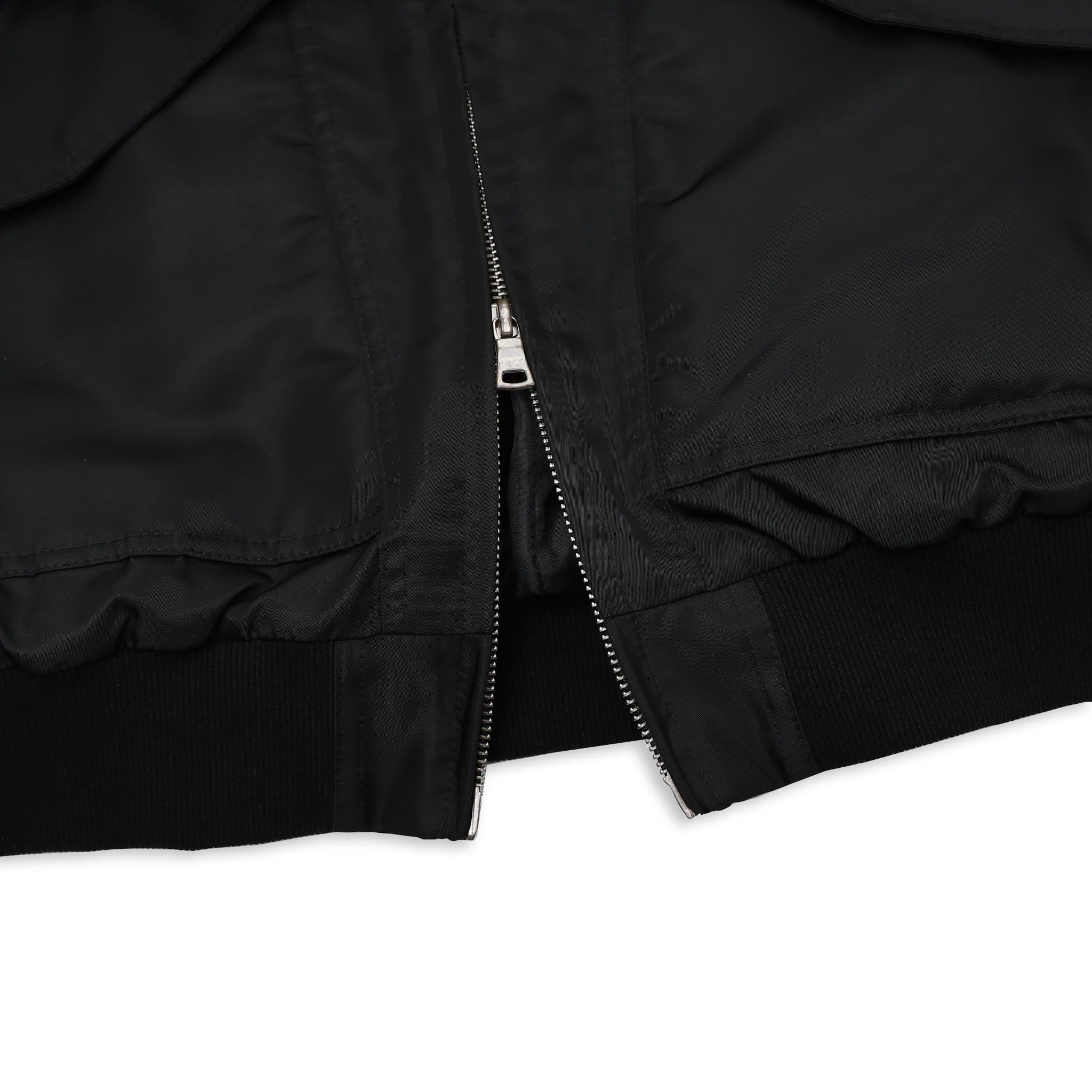  SWE BADGE BOMBER JACKET - BLACK 