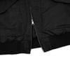  SWE BADGE BOMBER JACKET - BLACK 