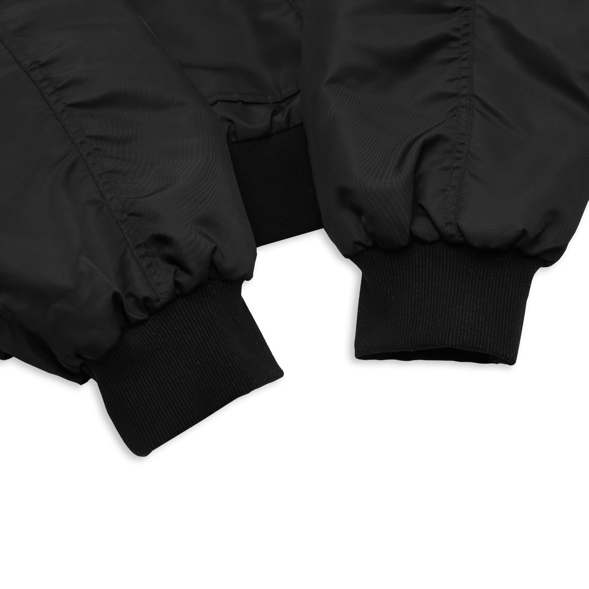  SWE BADGE BOMBER JACKET - BLACK 