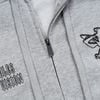  SWE CROSS ZIP HOODIE - GRAY 